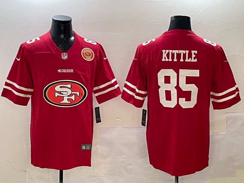 Men San Francisco 49ers #85 Kittle Red Brigade standard 2025 Nike Limited NFL Jersey style 6->san francisco 49ers->NFL Jersey